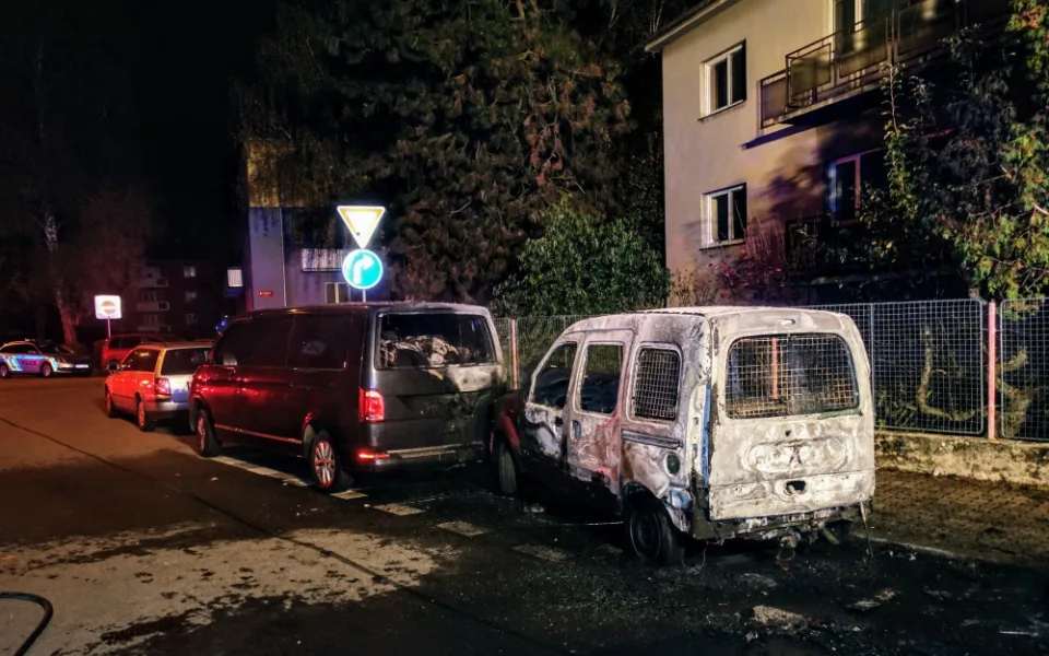 Zásah trval 45 minut. Foto: HZS Jihočeského kraje