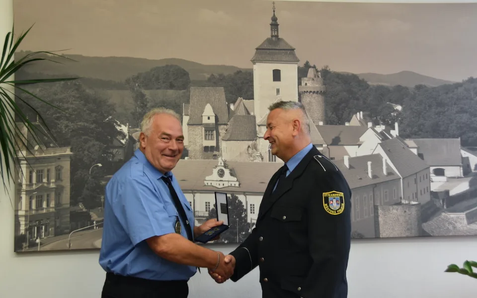 U městské policie sloužil přes 30 let. Josef Chmelař odešel do zaslouženého důchodu