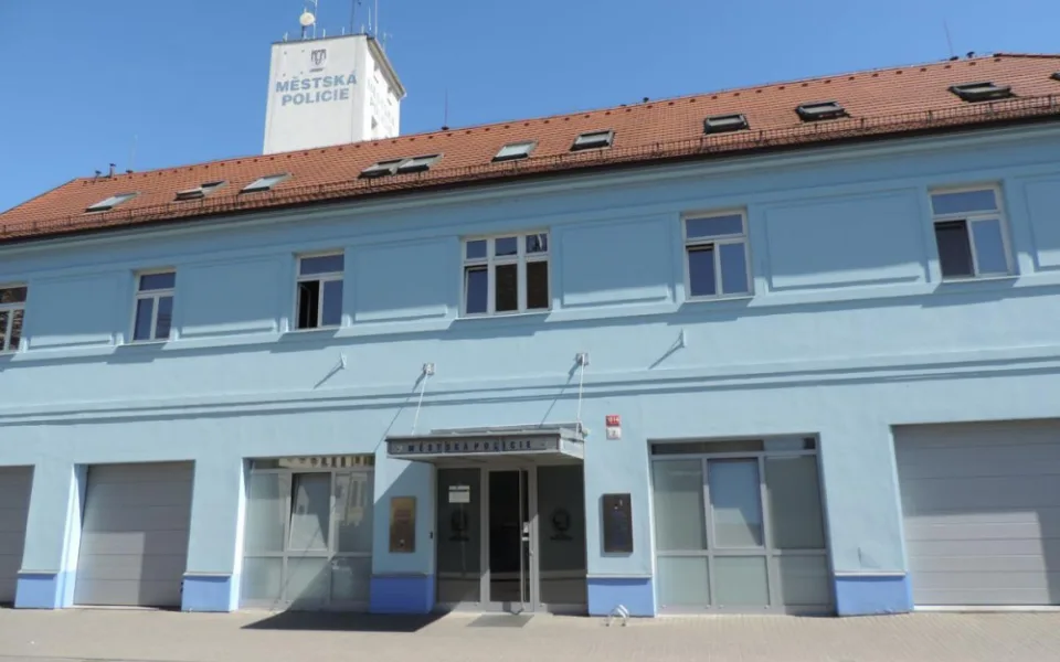 Stávající sídlo městské policie.