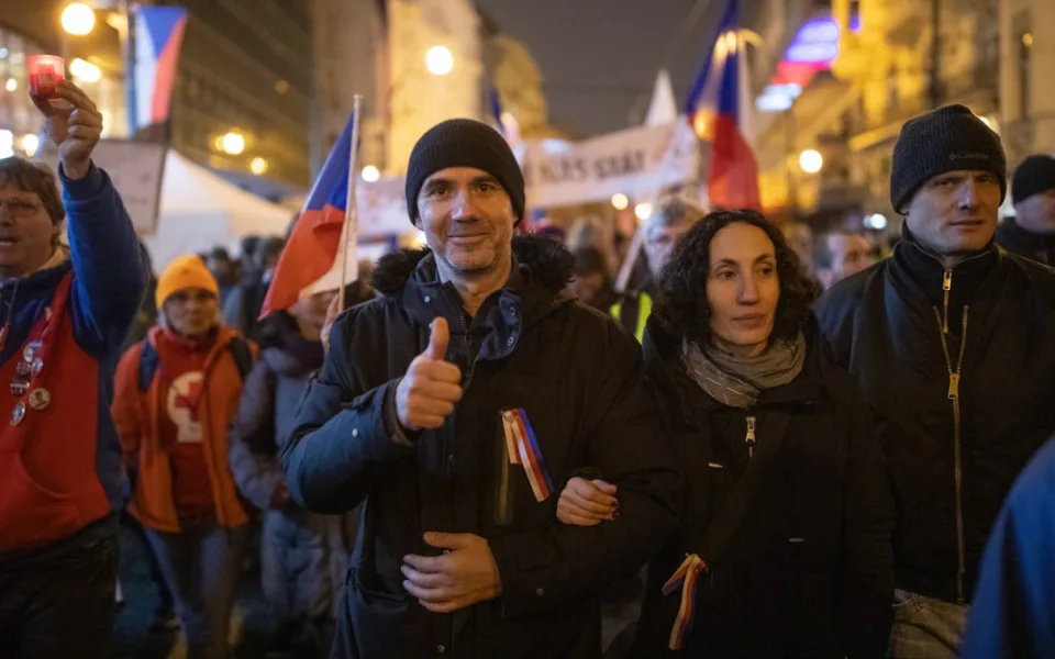 Ladislav Vrabel a jeho žena Bojana Vurdelja.
