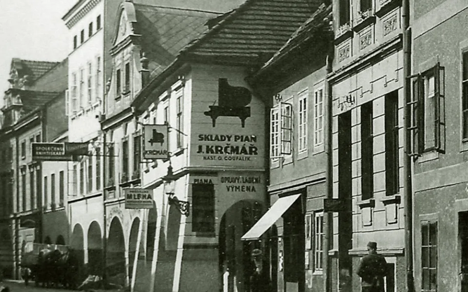 Krčmářův dům v Plachého ulici číslo 25.