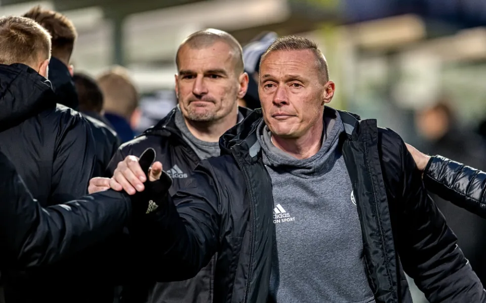 Trenérská dvojice Tomáš Zápotočný (vpravo) a Marek Nikl.