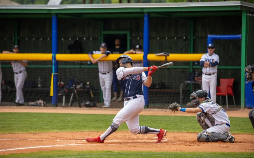 Odstartovala baseballová Extraliga. Sokol Hluboká přivezl z Ostravy cenný bod, v sérii remizoval s Arrows Ostrava