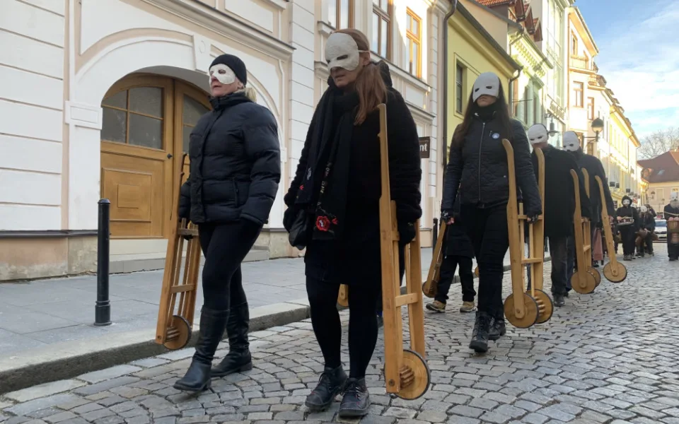 FOTO, VIDEO: Hrkání se vrátilo do Českých Budějovic