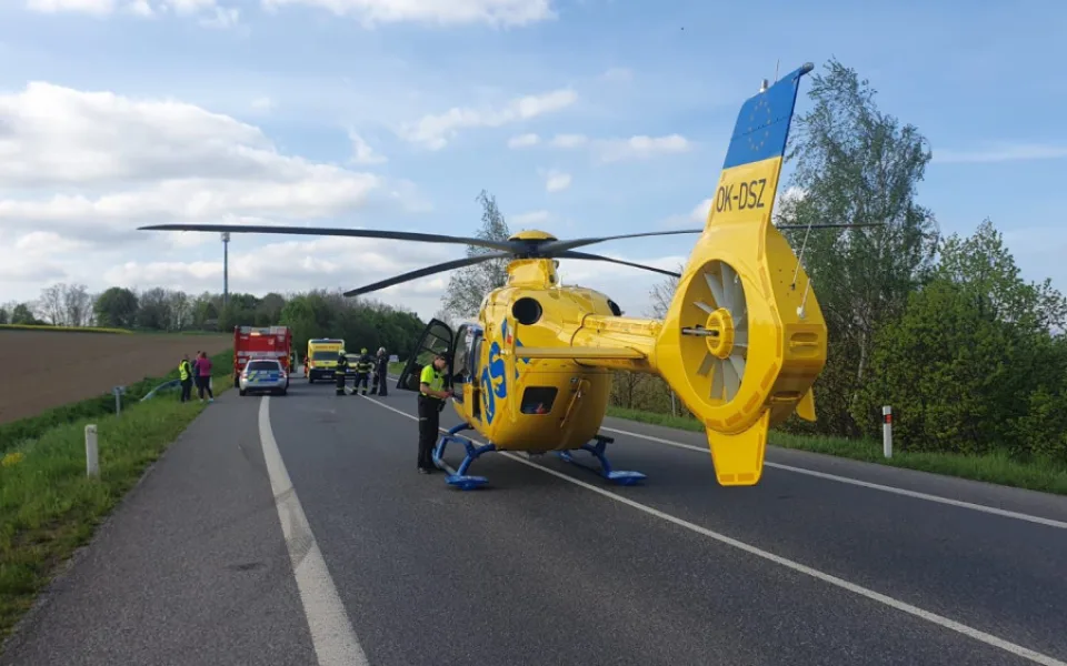 Při dopravní nehodě u Vodňan se zranili tři lidé