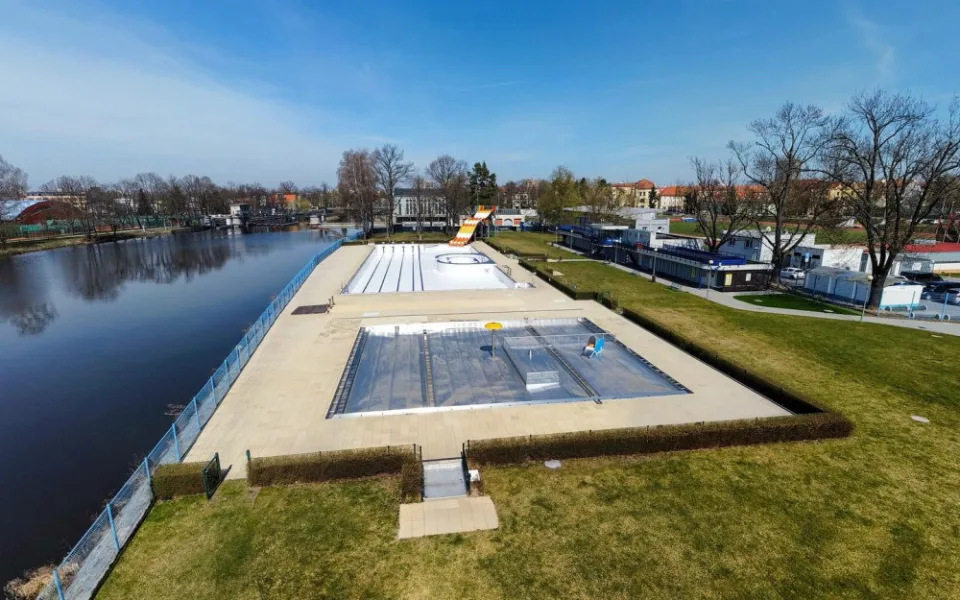 Koupaliště České Budějovice.