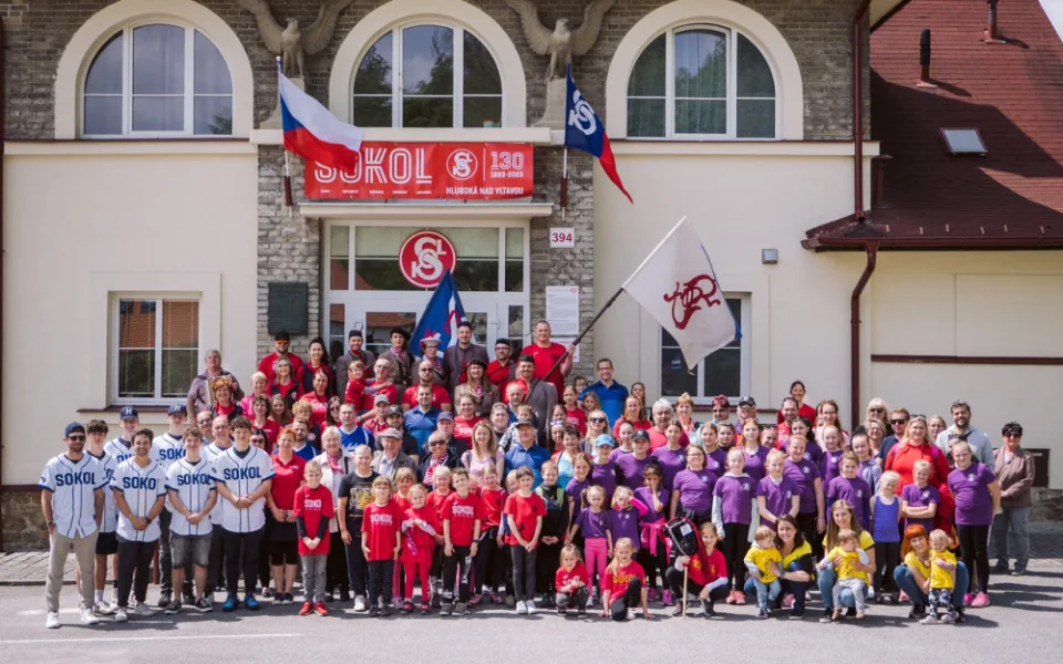Hlubočtí sokolové oslavili 130 let a pomohli dobré věci