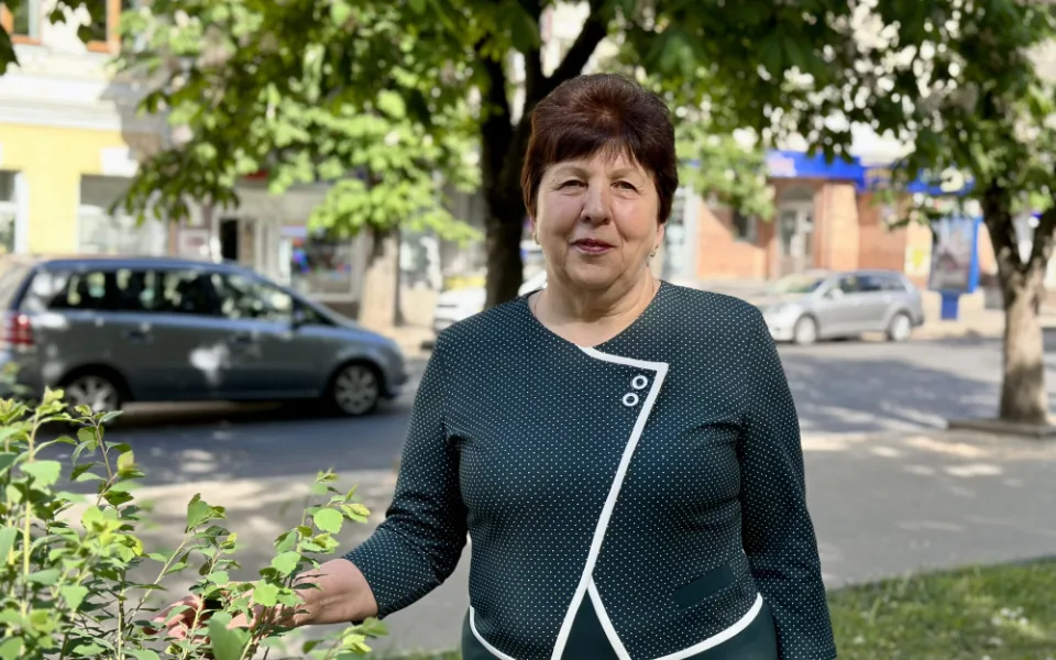 Svého vnuka učí jazyk svých předků. Život tu není normální, vypráví Ukrajinka
