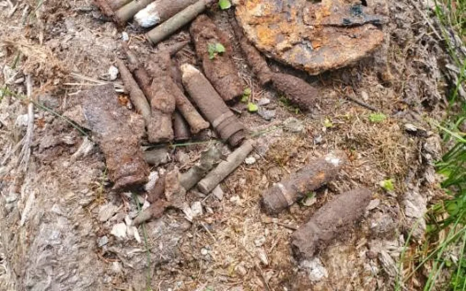 U hranic s Rakouskem našel muž protitankový granát a další munici
