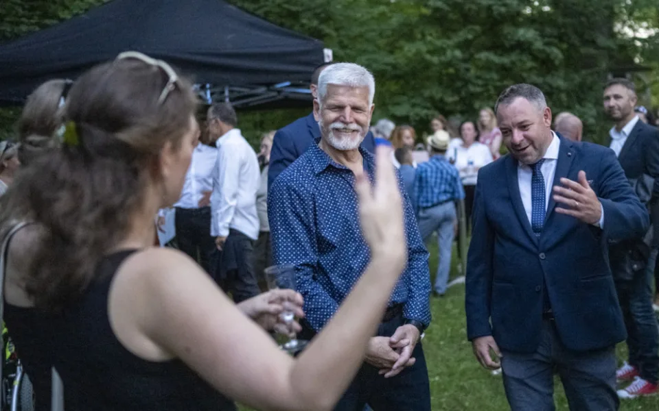 Otáčivé hlediště v Českém Krumlově navštívil prezident. První za 65 let.