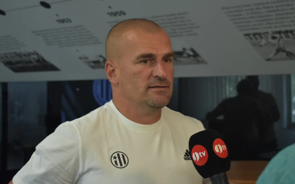 Trenér Dynama Marek Nikl.