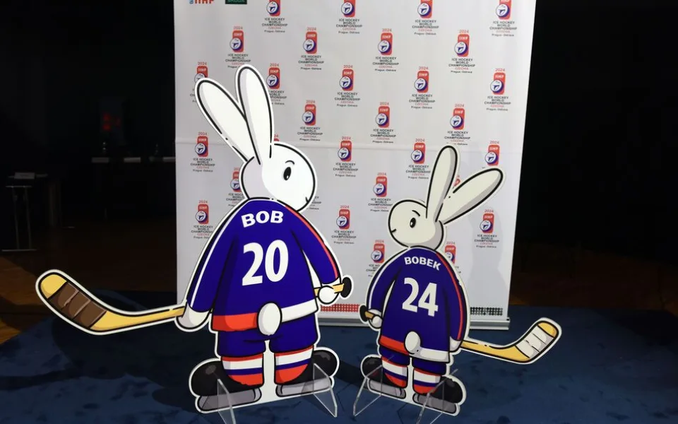 Maskoty hokejového MS v Praze a Ostravě budou opět Bob a Bobek
