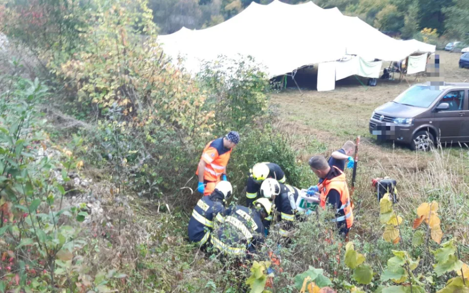 U Kájova srazil vlak muže. Pohyboval se v kolejišti
