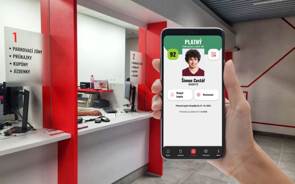 Z peněženky do aplikace. S pořízením průkazky online nemusíte čekat na konec kupónu