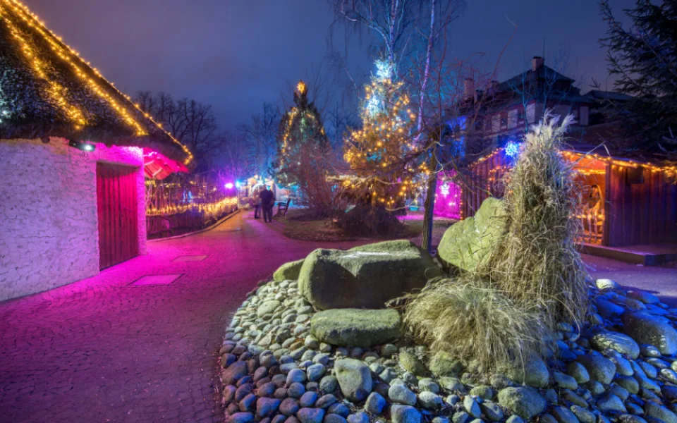 Začíná budějovický advent. Nasvícená zoo láká tisíce návštěvníků, vánoční atmosféru navodí i na výstavišti