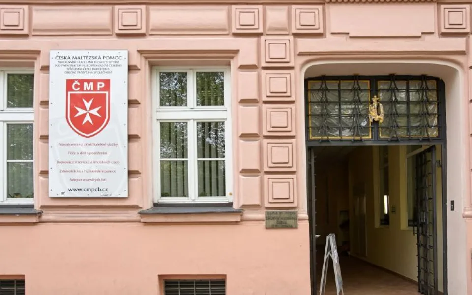 Sídlo České maltézské pomoci v ČB.
