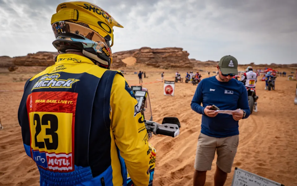 Martin Michek na Rally Dakar 2024.
