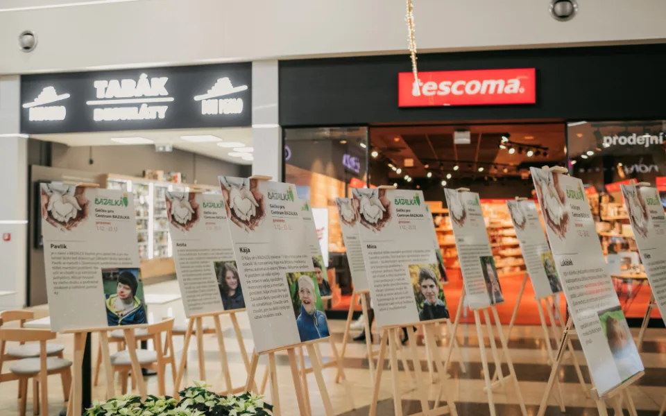 Nákupní centrum Géčko vybralo pro Centrum Bazalka bezmála 140 tisíc korun