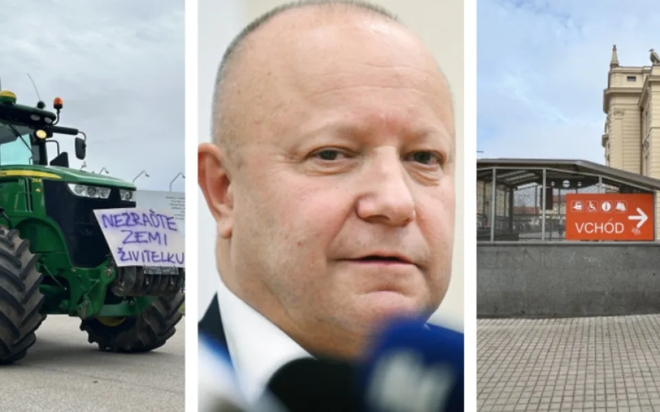 ÚNOR 2024: Na jihu Čech protestovali zemědělci, podchod nejspíše zmizí