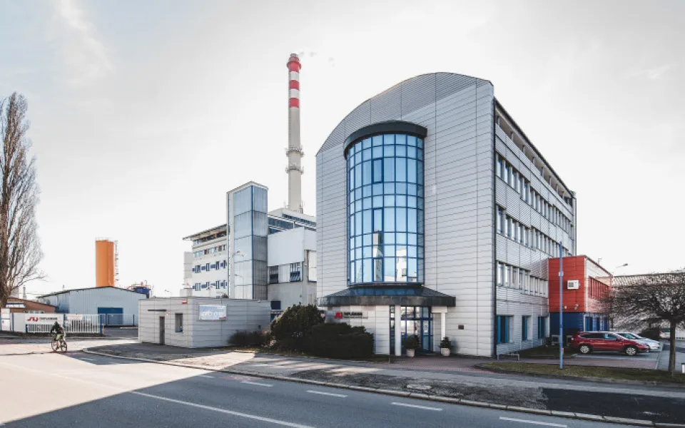 Českobudějovická teplárna loni vyrobila 1406 terajoulů tepla, méně než předloni
