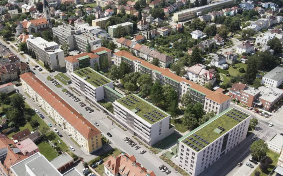 Vizualizace plánovaného projektu.