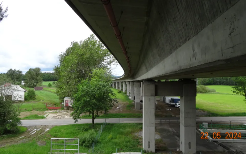 Práce na dálničním mostě v Táboře od pondělí omezí dopravu