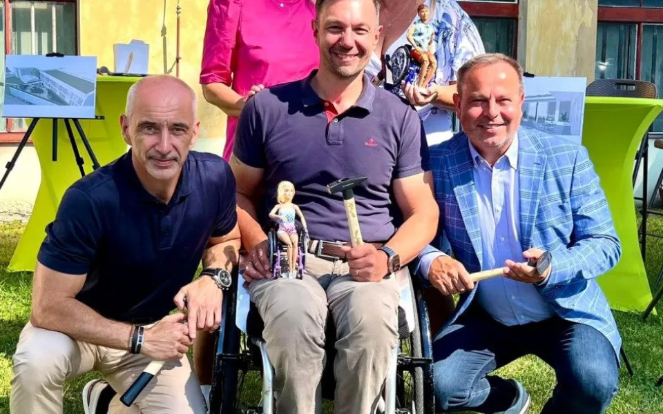 V Prachaticích začala stavba objektu pro lidi, kteří po úrazu skončí na vozíku