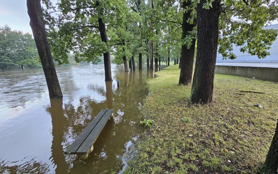 Veselí nad Lužnicí na Táborsku dnes odvolalo evakuační pohotovost