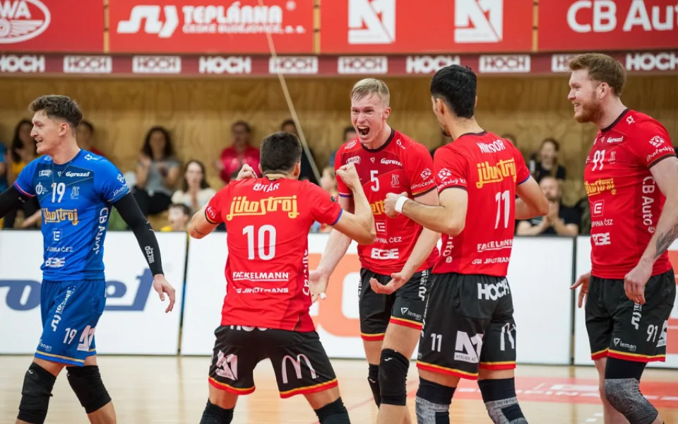 Jihostroj proti Ústí vyhrál 38. zápas v řadě