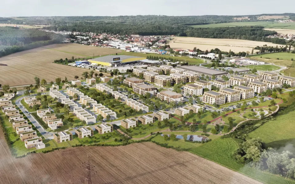 ICP Group bude u Budějc stavět byty a domy za tři miliardy. Projekt má začít příští rok