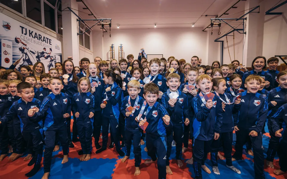 TJ Karate České Budějovice se stalo na Mistrovství ČR 2024 TOP klubem