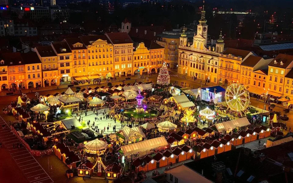 Českobudějovický advent je milionový: Okouzlil návštěvníky i sociální sítě