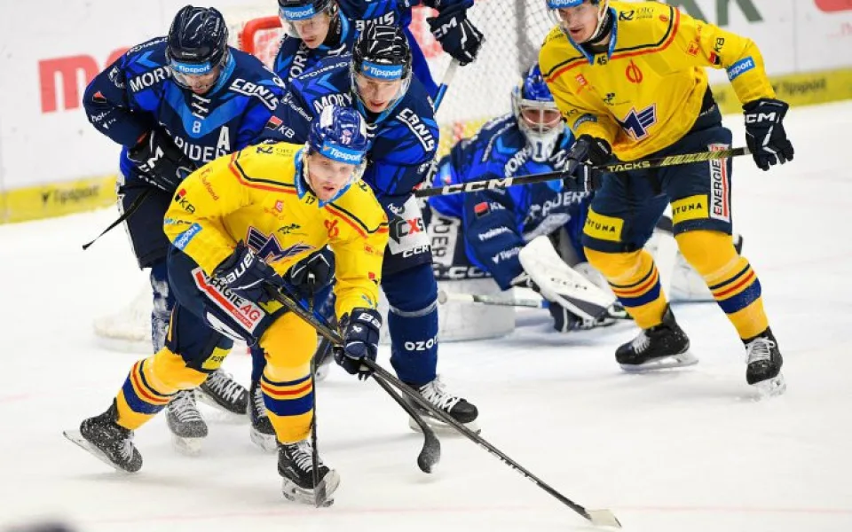 České Budějovice prohrály ve vyrovnaném zápase s Vítkovicemi 3:4