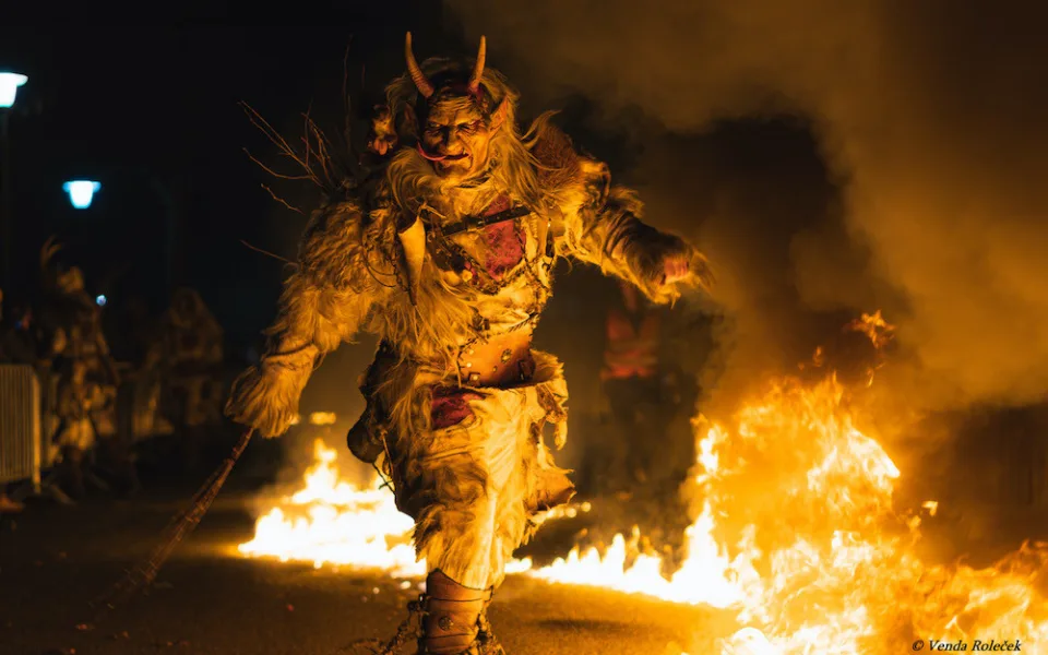Největší Krampus průvod v Česku je na výstavišti v Českých Budějovicích
