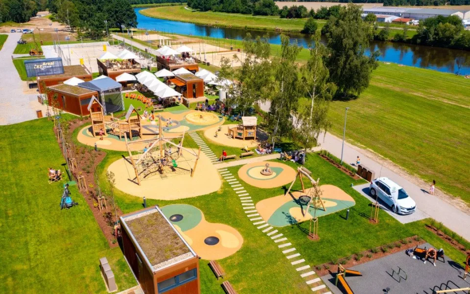 Město hledá provozovatele sportovního areálu u Vltavy