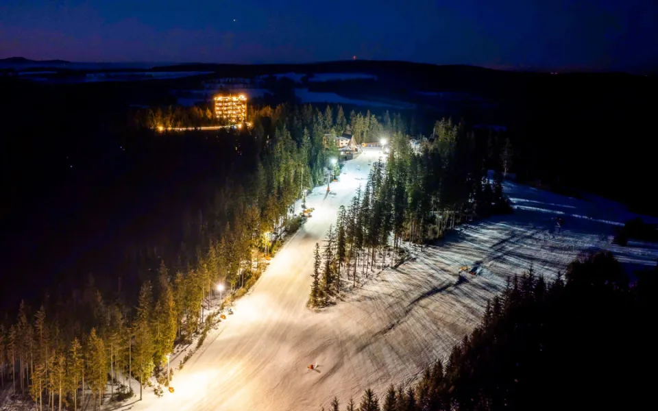 Jihočeské skiareály hlásí nejlepší start jarních prázdnin za několik let