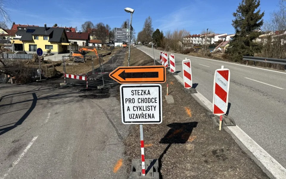 Nový podchod ve Frymburku zvýší bezpečnost chodců i cyklistů, stát bude přes 20 milionů