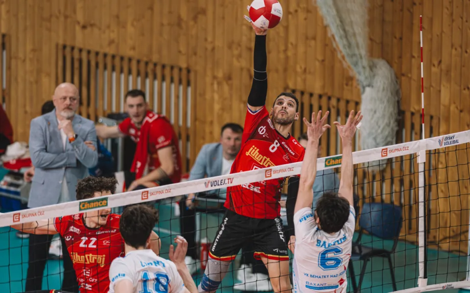 Další tie-break pro Jihostroj. V pátek může sérii uzavřít