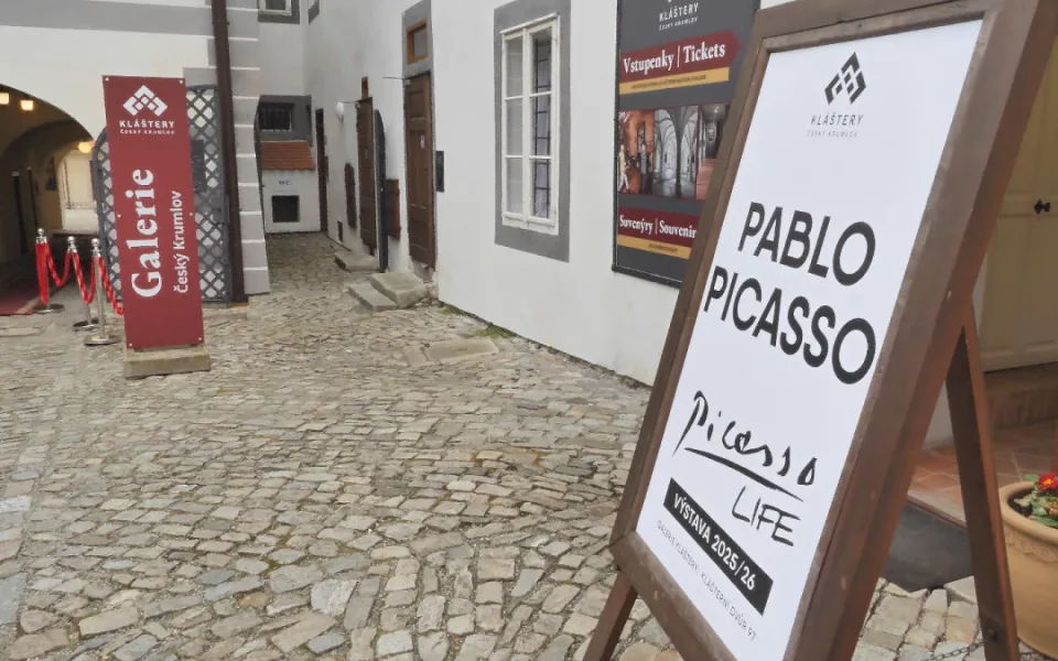 Výstava v Klášterech Český Krumlov představí Picassova díla i jeho osobnost