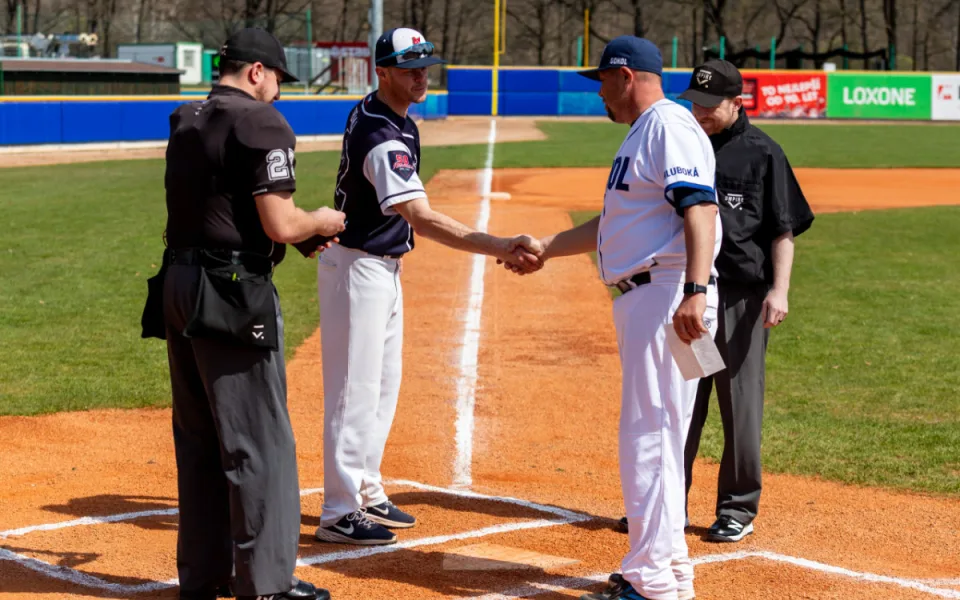 Zlepšený výkon baseballistů Sokola Hluboká přinesl první letošní výhru