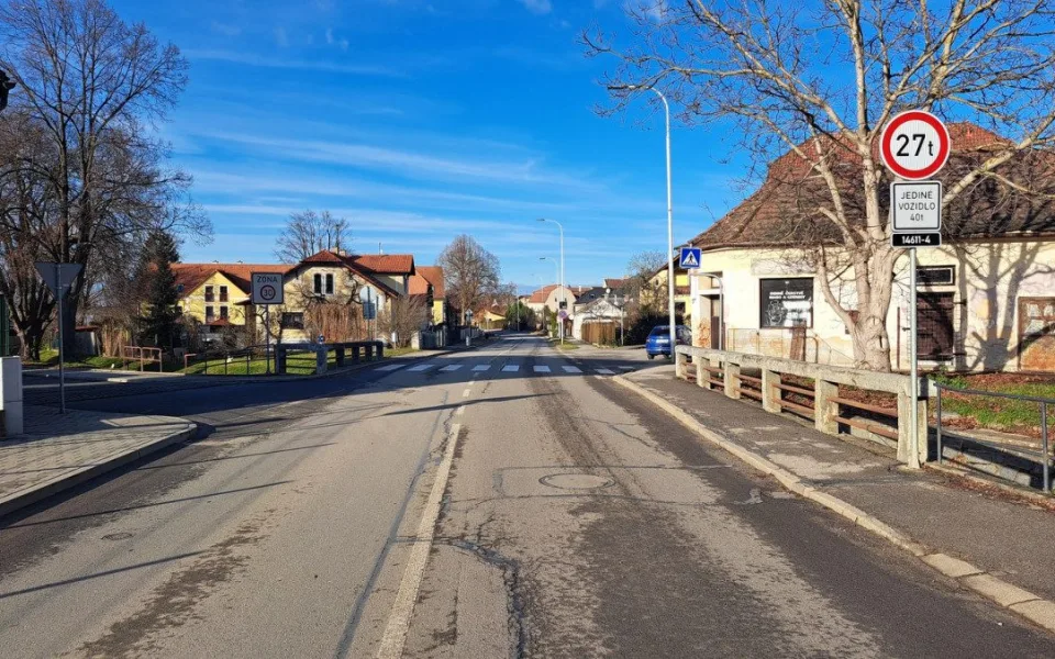 V Dobré Vodě začíná stavba mostu, upraví i silnici, chodníky a inženýrské sítě
