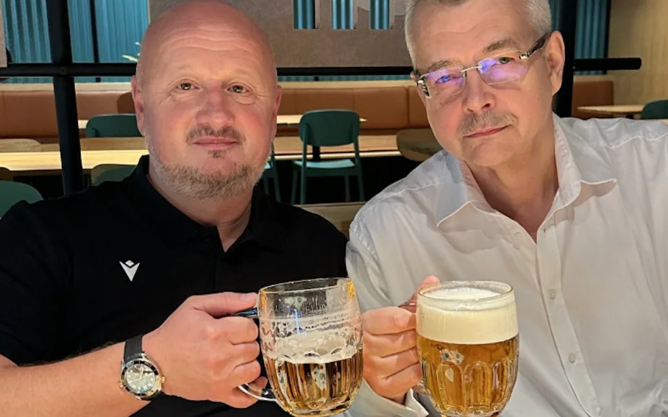 Jaroslav Tvrdík a Adolf Šádek.