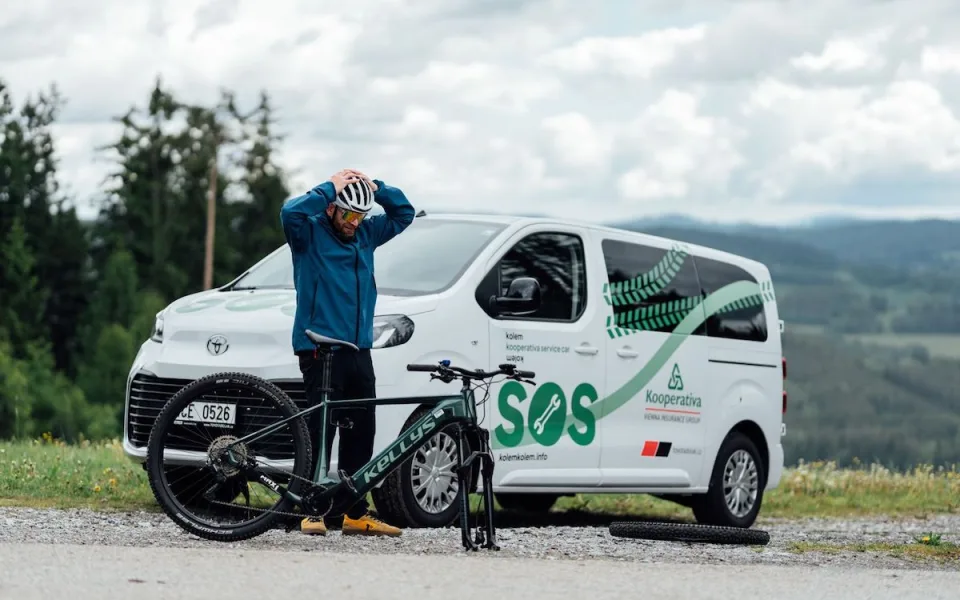 Lipno jako první zavádí na letní sezónu SOS svozy pro cyklisty