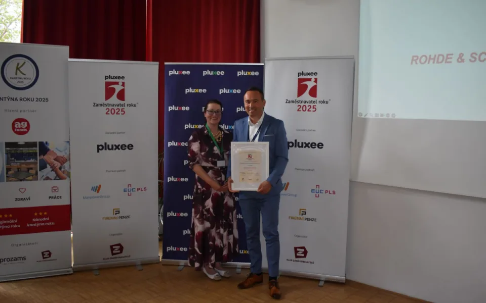 Zaměstnavatel, který si drží úroveň: Rohde &amp; Schwarz Vimperk opět mezi nejlepšími