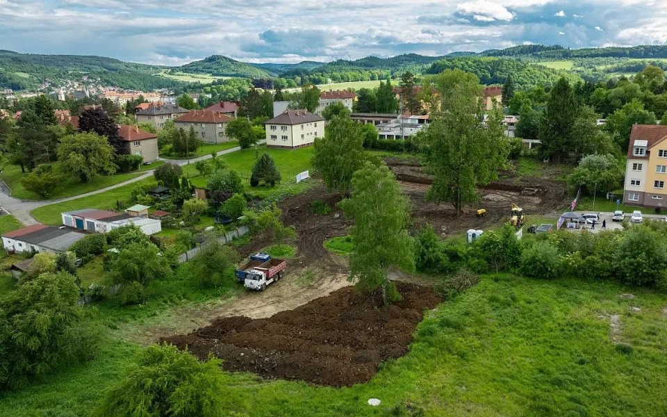 V Českém Krumlově začala výstavba městských bytů. Po dvaceti letech.