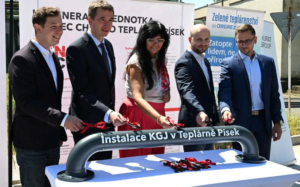 Písecká teplárna zahájila stavbu jedné z největších kogeneračních jednotek