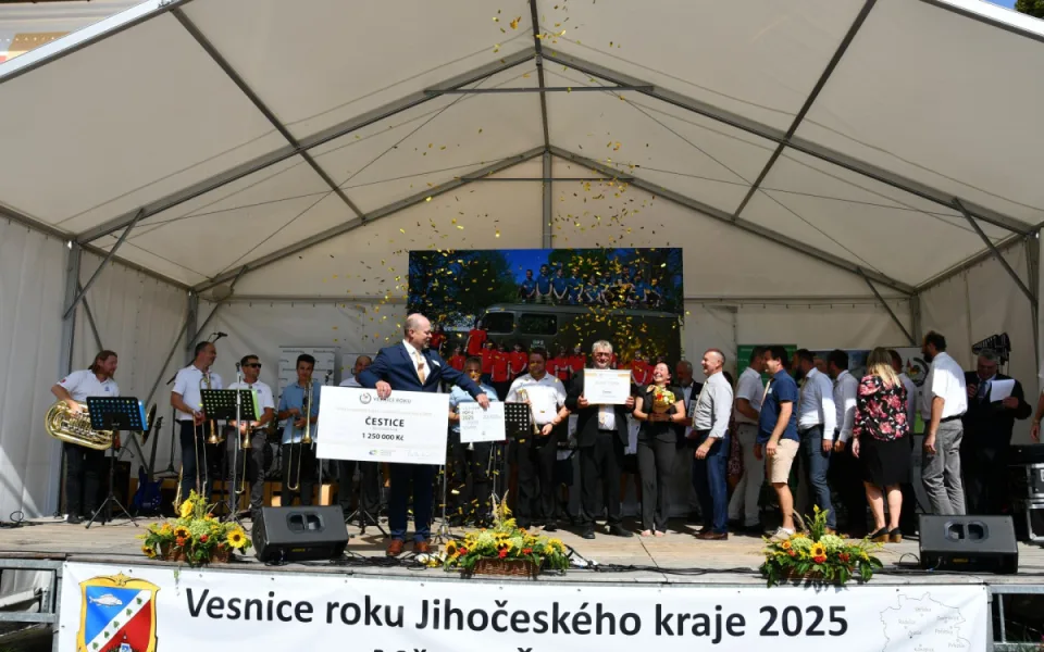 Čestice si převzali Zlatou stuhu, komise ocenila rozvoj i silnou komunitu