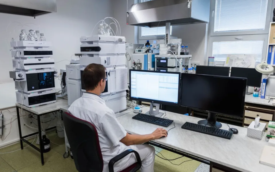Metabolomická laboratoř na Biologickém centru AV ČR
