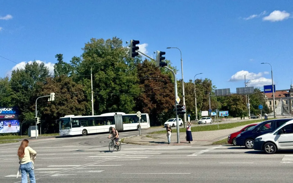 Konec jízdy na červenou, křižovatku u výstaviště začnou sledovat kamery