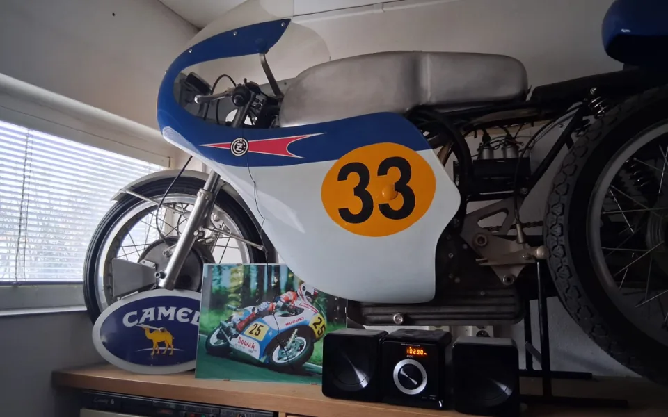 Strakonické muzeum získalo do své sbírky motorku Bohumila Staši